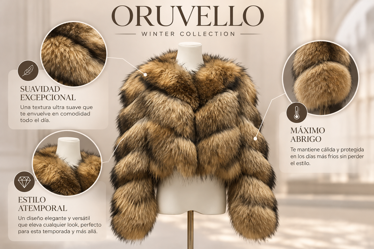 Chamarra Punk Faux Raccoon "Rebel & Wild"